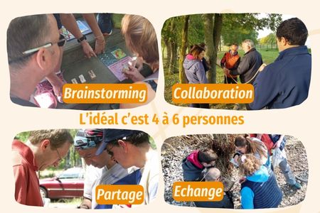 L'idéal c'est 4 à 6 personnes